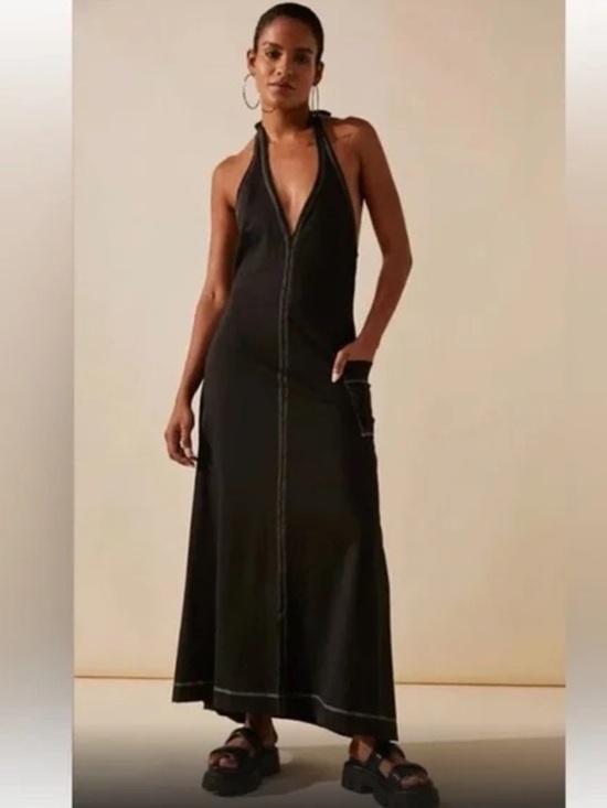 Free People Dresses & Skirts - Free People Beach Maxi Halter Dress
